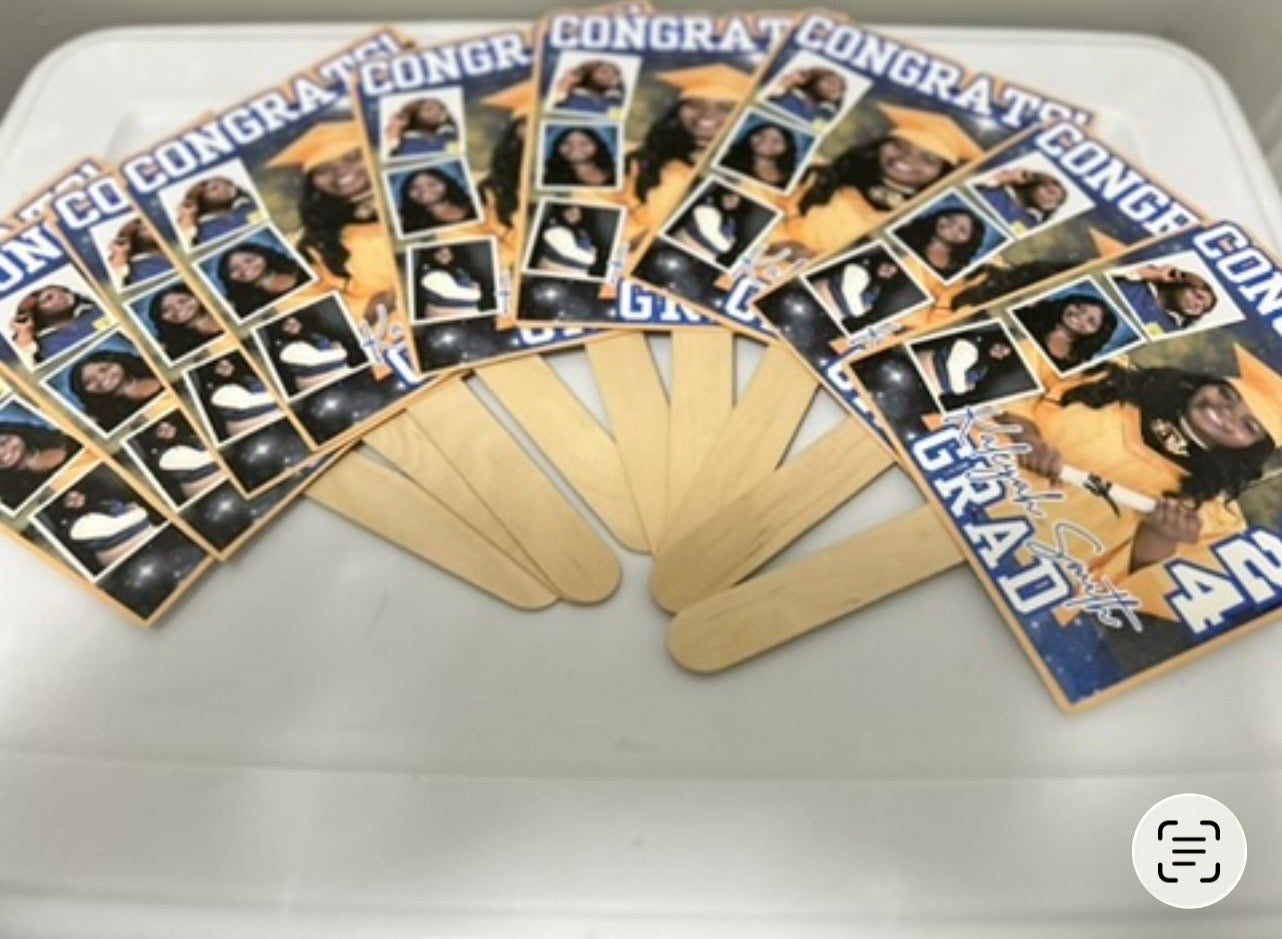 Graduation Fans (Personalized)