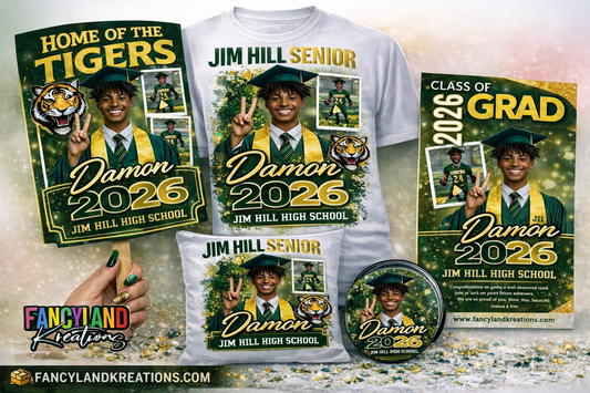 Jim Hill High School Class of 2026 Graduation Bundle