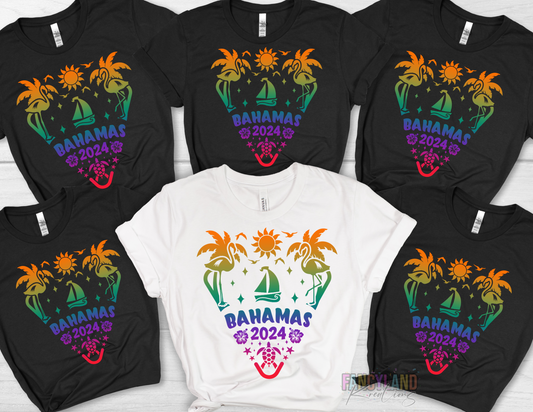 Group Travel Shirts - Bahamas Cruise