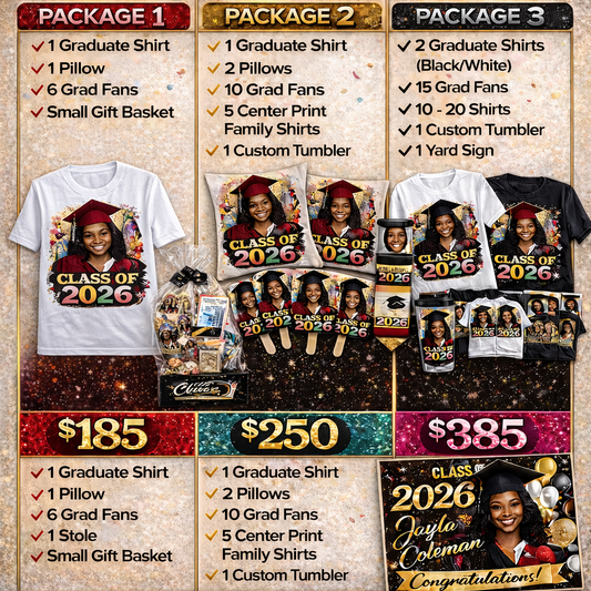Personalized Graduation Bundle Class of 2025