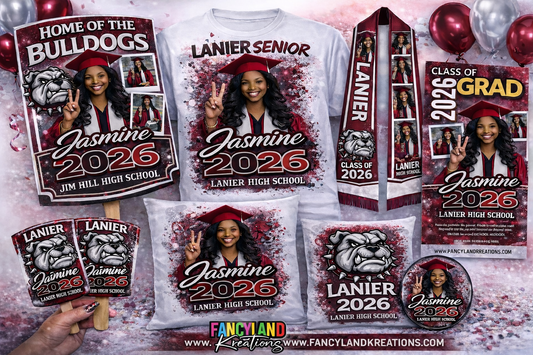 Lanier High School Class of 2026 Graduation Bundle