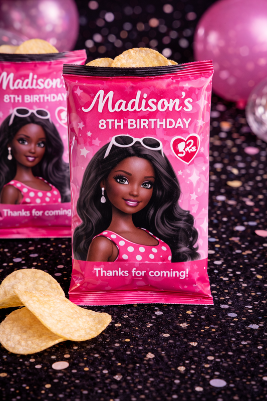 Barbie Girl World Party Favors