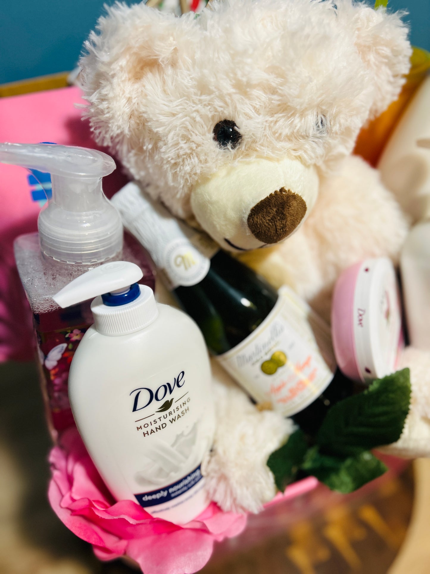 Dove Pampering Gift Basket