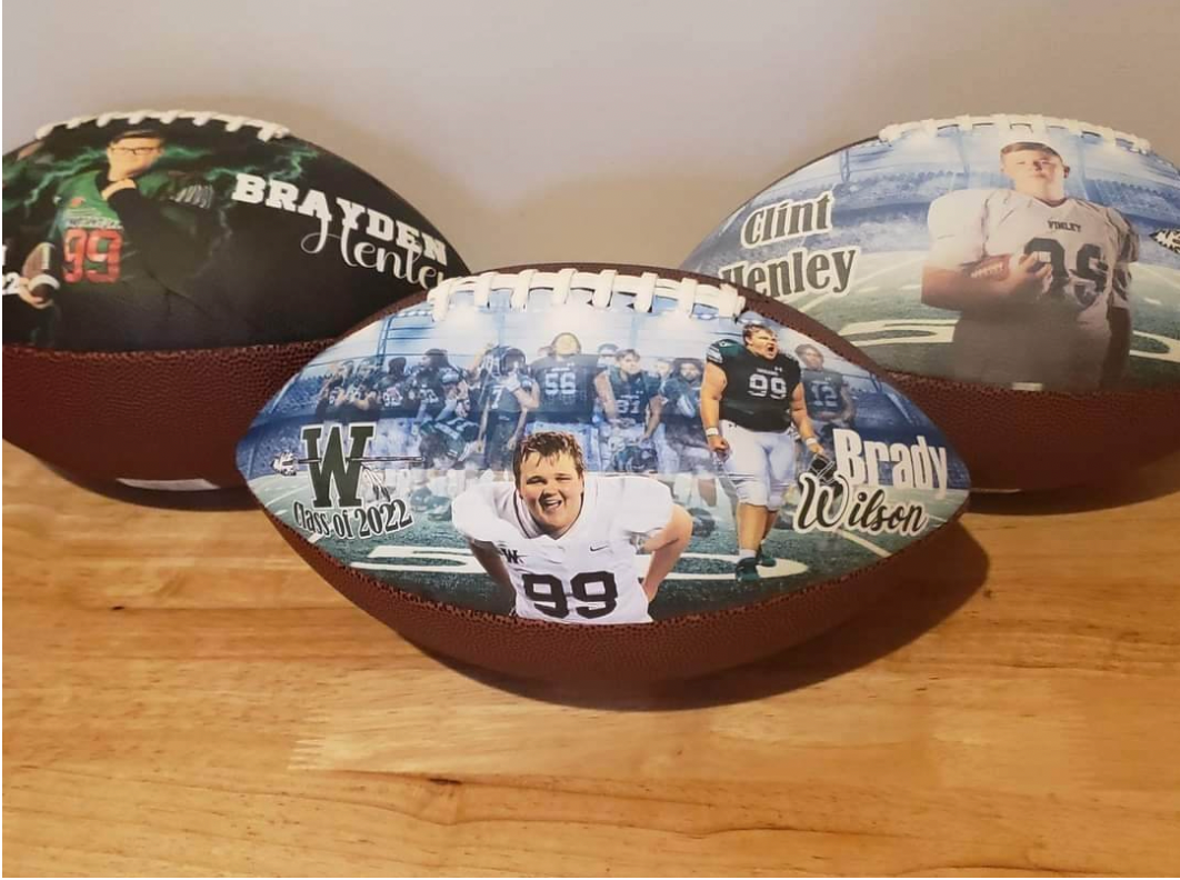 Graduation Sports Football (Personalized)