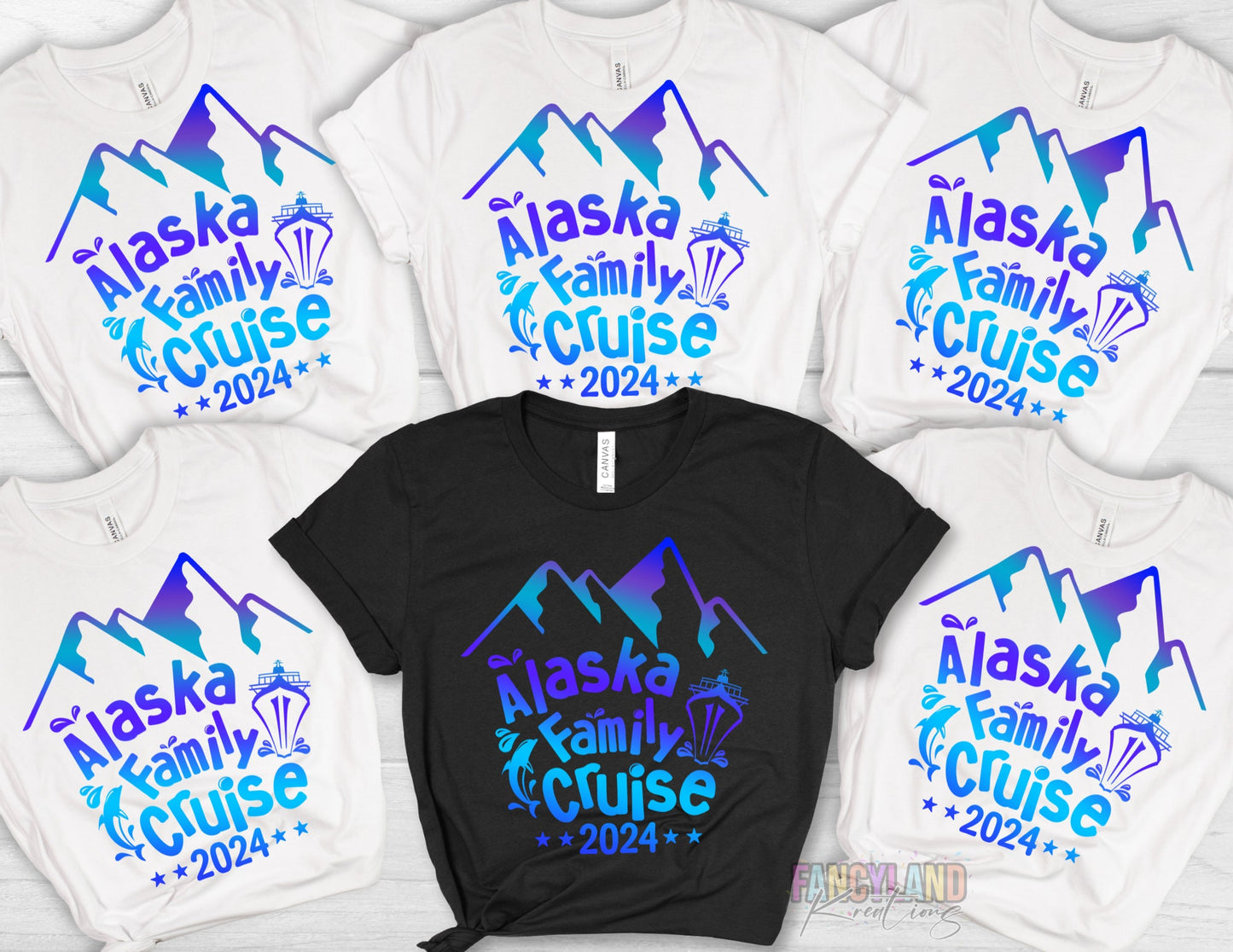 Alaska Trip Travel Family T-shirt