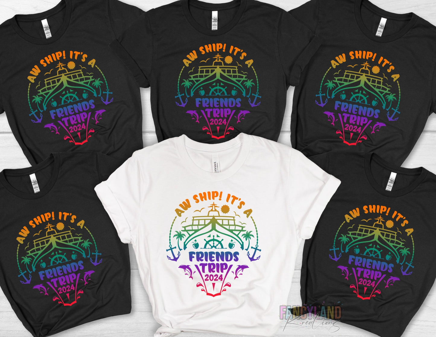 Personalized Girls Trip Shirt