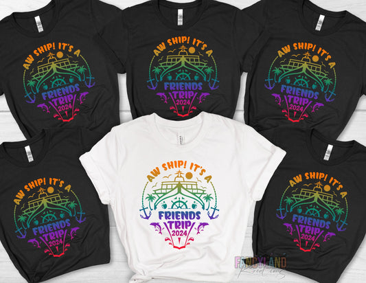 Personalized Girls Trip Shirt