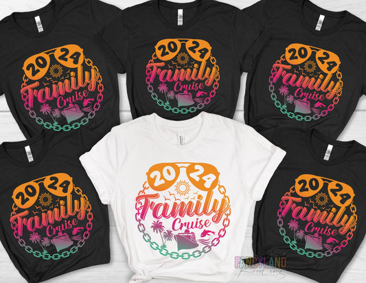 Family Trip Destination Travel Family T-shirt