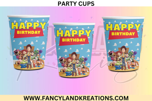 Toy Story Party Cups