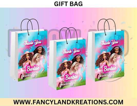 Barbie Girl Gift Bags