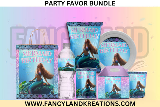 Mermaid party favor Bundle