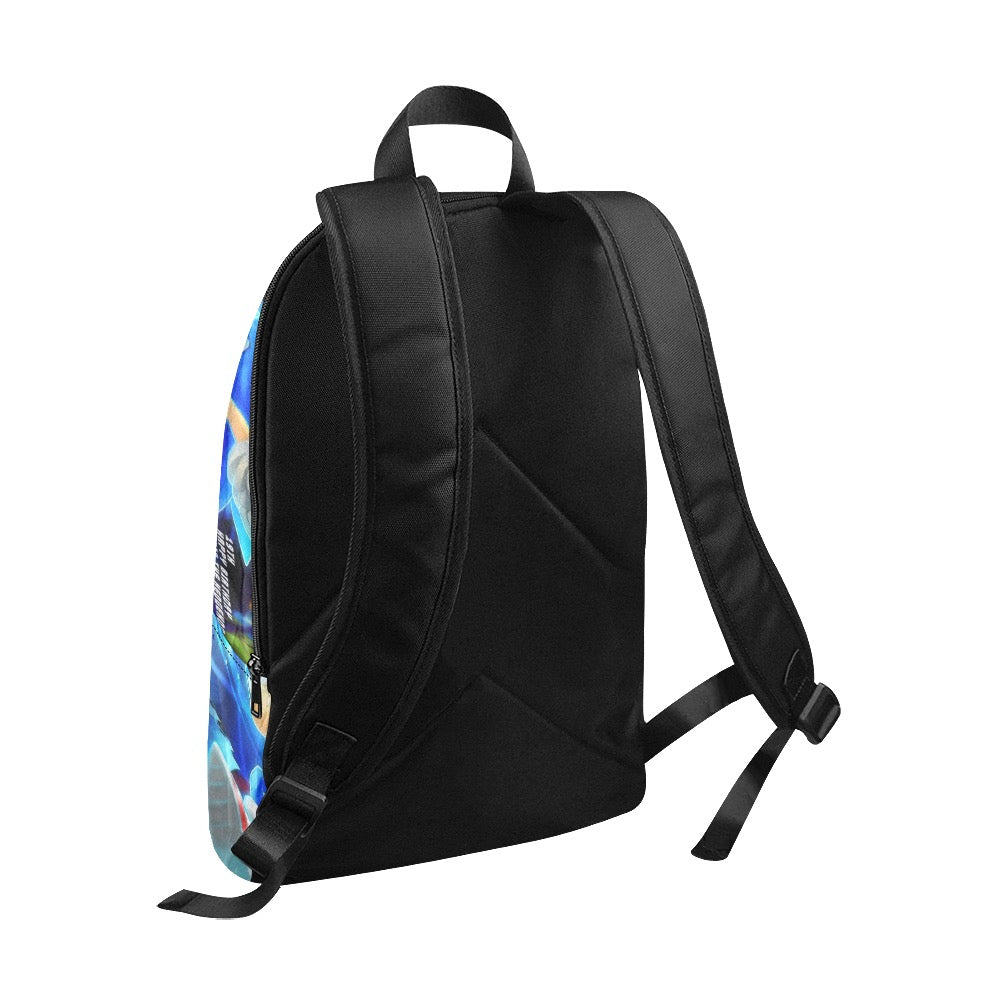 Sonic the Hedgehog Personalized Bookbag
