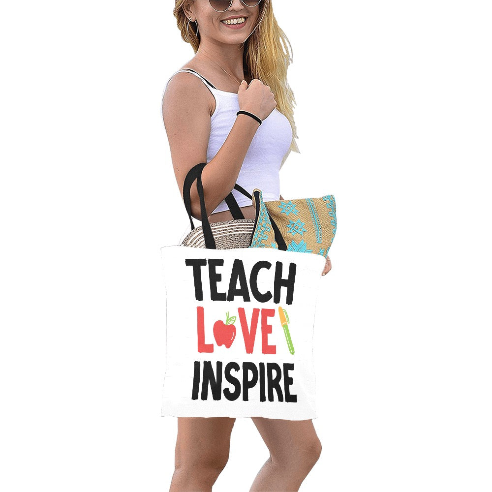 Teach Love Inspire Tote Bag