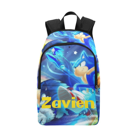Sonic the Hedgehog Personalized Bookbag