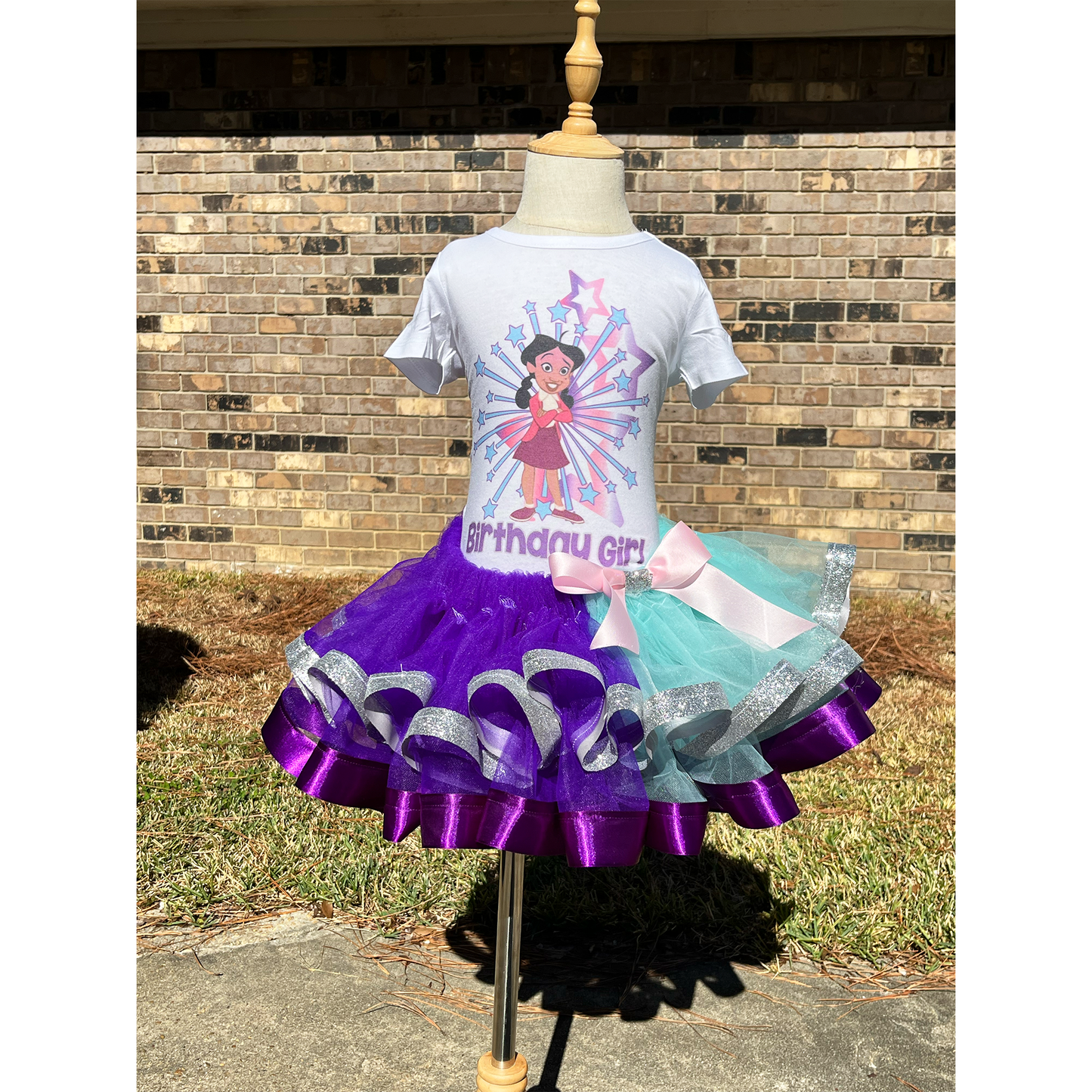 PROUD FAMILY BIRTHDAY OUTFIT TUTU SET!!