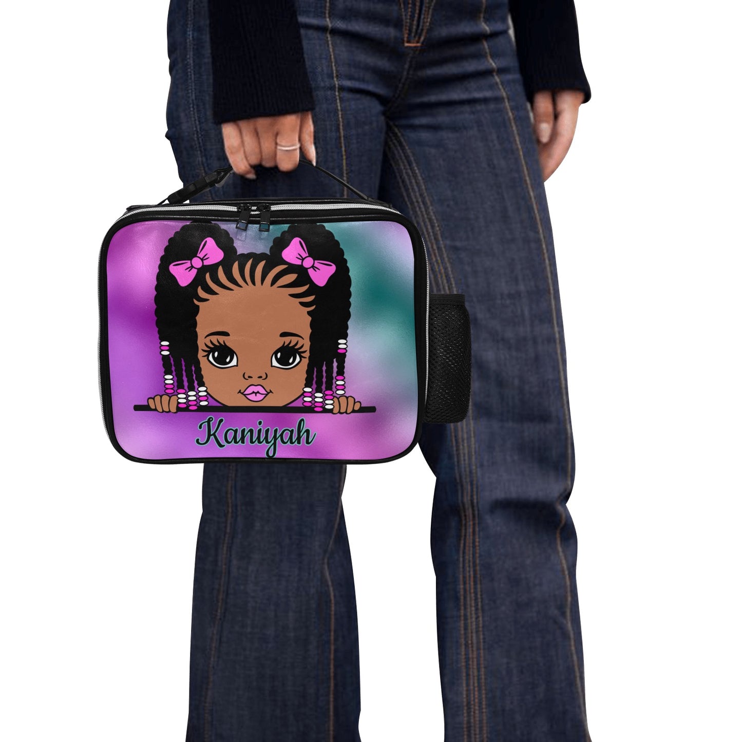 Afro Girl Braids Backpack Bundle