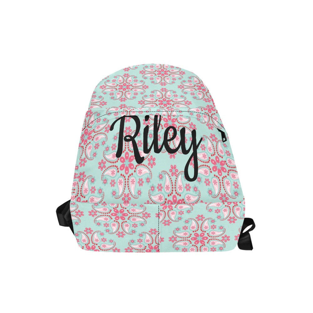 Custom Paisley Backpack